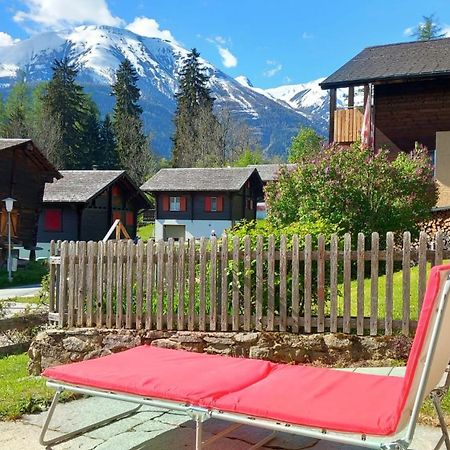 Heimeliges Walliserhaus Fiesch Dış mekan fotoğraf